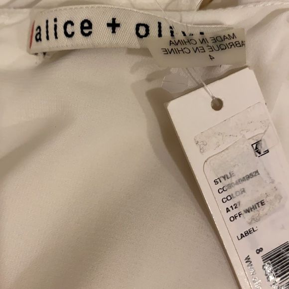 Alice+Olivia Chantay Sleeveless Asymmetric Maxi - Picture 10 of 11